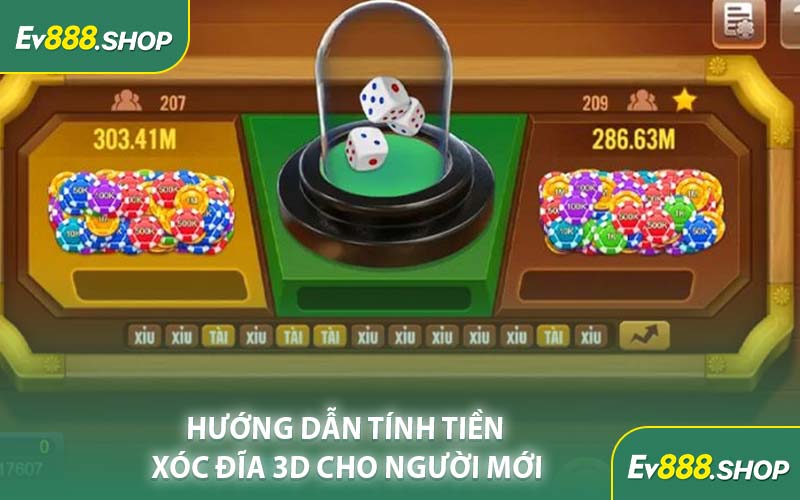 Hướng Dẫn Tính Tiền Xóc Đĩa 3D Cho Người Mới
