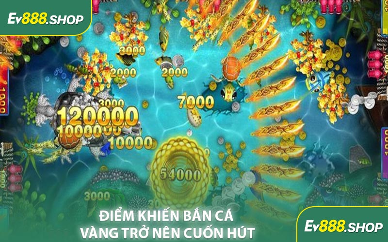 Điểm Khiến Bắn Cá Vàng Trở Nên Cuốn Hút